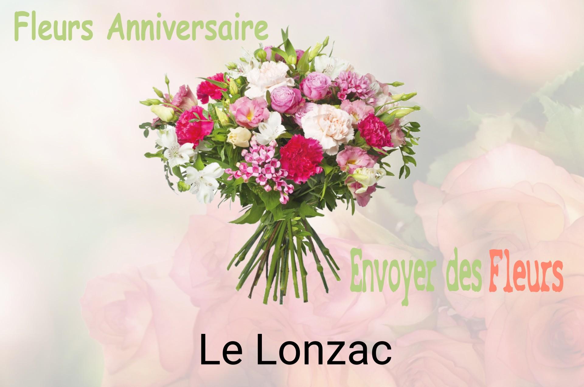 Bouquet de fleurs d’anniversaire livré à Le Lonzac