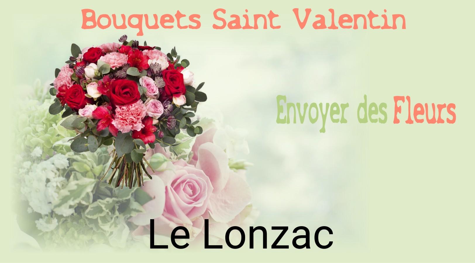Roses de Saint-Valentin livrées à Le Lonzac